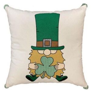 NWT - Lush Decor Leprachaun Decorative Pillow 18"x18